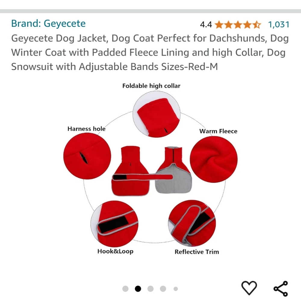 Dog coat dashund - Picture 5 of 7